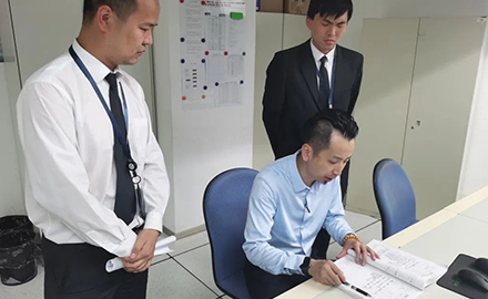 “安全检查不留白，平安稳定度双节” ——三毛保安开展节中安全专项大检查活动